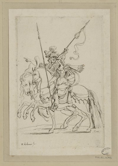 Marte e Minerva de Unbekannter Künstler