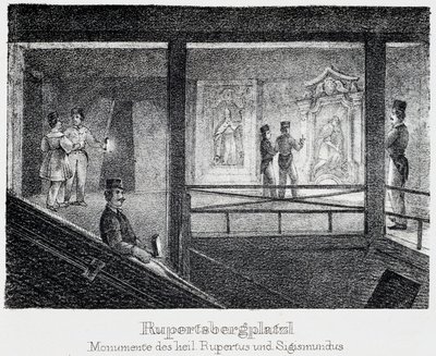 Mina de Sal: Monumento de St. Rupert e St. Sigismund, Durrnberg, Áustria de Unbekannt