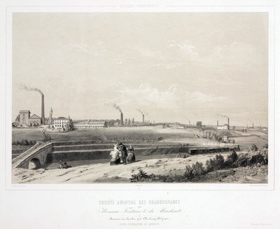 Mining, Coal Monceau Fontaine & du Martinet Coalmining Ltd, Bélgica de Unbekannt