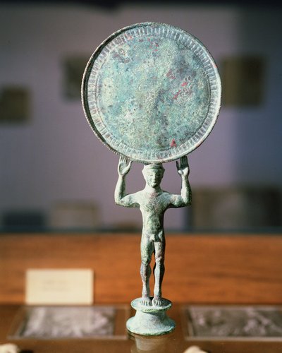 Espelho, grego, século V a.C. (bronze) de Unbekannt