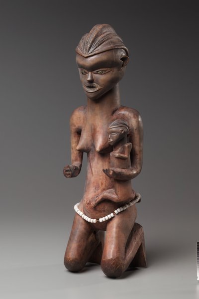 Figura de mãe e filho, final do século XIX e início do século XX de Unbekannt
