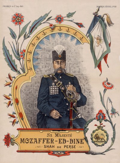 Mozzafar-al-Din Shah ou Mozaffaredin Shah - Mozaffar ad-Din Shah Qajar de Unbekannt