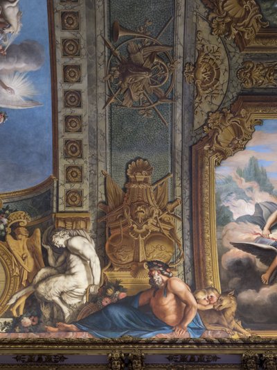 Números mitológicos. Decoração pintada por François Perrier (1594-1649) de Unbekannt