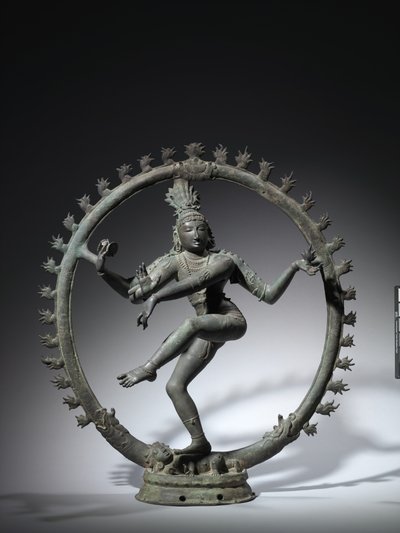 Nataraja, Shiva como o Senhor da Dança, 1000s. Sul da Índia, Tamil Nadu, período de Chola de Unbekannt