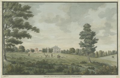 Needwood - Brickley Lodge: pintura em aquarela, nd [1786] de Unbekannt