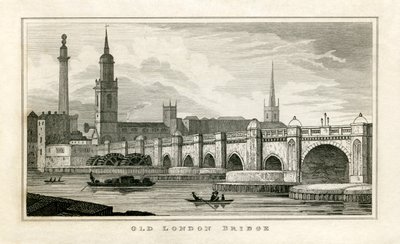 Ponte de Londres Antiga de Unbekannt