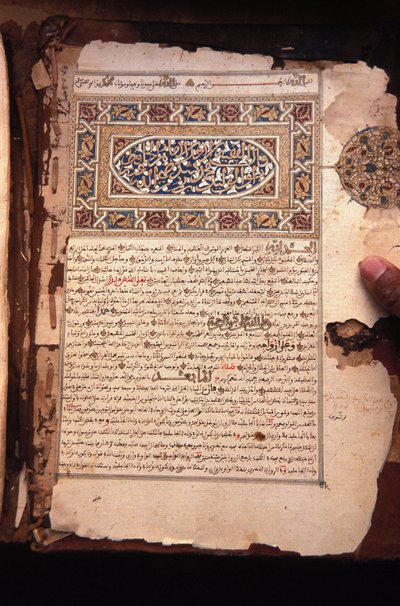 Manuscritos corânicos antigos, Chinguetti, Mauritanie de Unbekannt