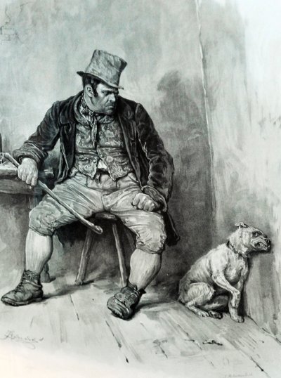 Oliver Twist, de Charles Dickens - ilustração de Unbekannter Künstler
