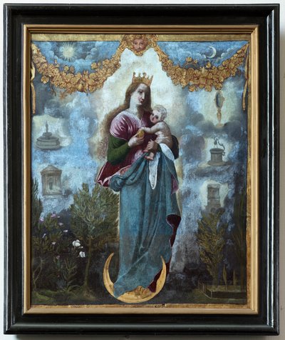 Igreja Paroquial (Parochiekerk Sint-Martinus). Pintura. Imaculada Conceição, ou Madonna com Criança. de Unbekannter Künstler