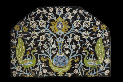 Painel Peacock. Irão, Isfahan (?) de William M. Timlin