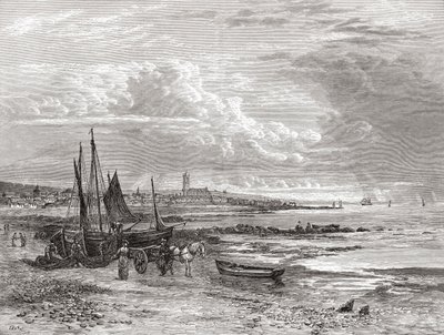 Penzance, Cornualha, Inglaterra no final do século XIX, do Nosso Próprio País, publicado em 1898 de Unbekannt