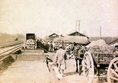 Fotografia de um álbum pessoal de um tenente de infantaria durante os primeiros meses da Primeira Guerra Mundial de Unbekannt