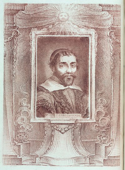 Pierre Gassendi, cientista e matemático francês, meados do século XVII de Unbekannt
