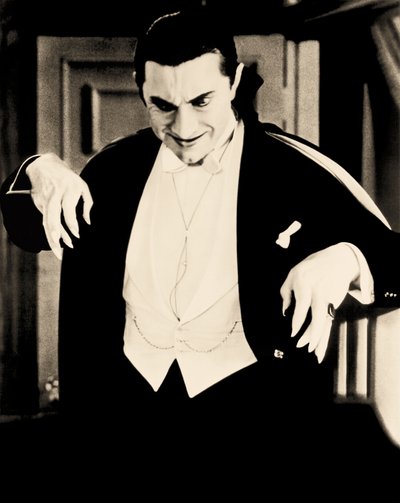 Retrato de Bela Lugosi, c.1930 (foto sépia) de Unbekannt
