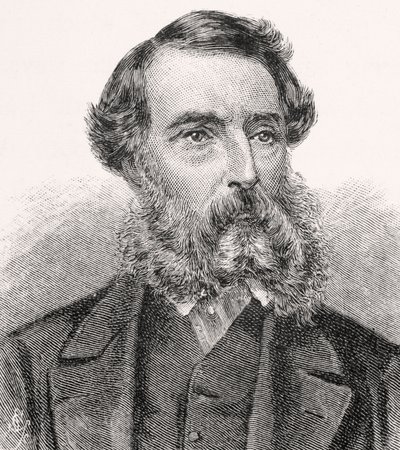 Retrato de Edward John Eyre (gravura) de Unbekannt