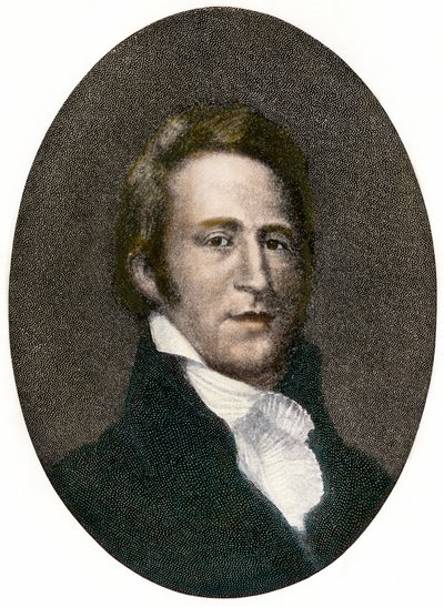 Retrato de William Clark (1770 - 1838) explorador americano. de Unbekannter Künstler