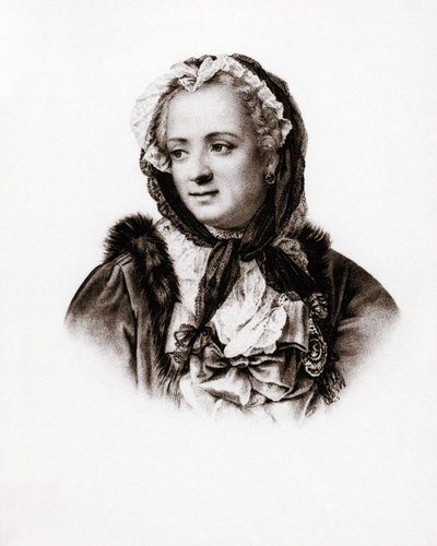 Retrato da Rainha de França Marie Lescszinska, Rainha de França (Leczinska, Lescszinka ou Leszinka de Unbekannter Künstler