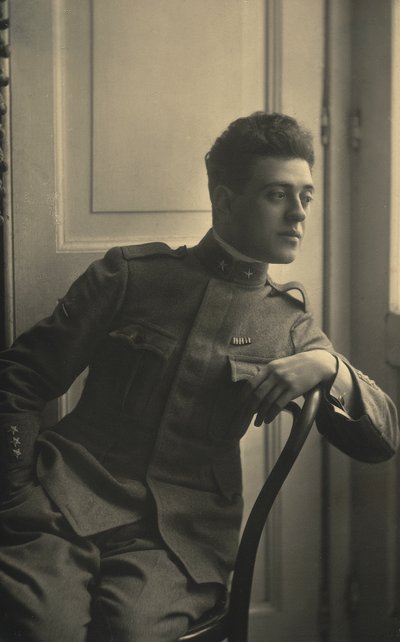 Retrato do advogado Domenico Fiore em uniforme militar de Unbekannt