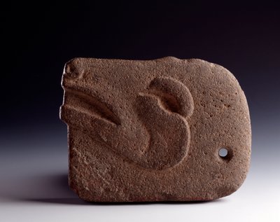 Arte pré-colombiana, civilização maia, período clássico: machado zoomórfico em pedra esculpida representando a cabeça de um veado. Dim. 26,5 x largura 19,5 cm Guatemala, Museo Nazionale di Archeologia e Etnologia - Arte pré-colombiana, Civilização maia, pe de Unbekannt