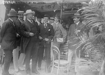 Presidente Theodore Roosevelt no Rio de Janeiro antes da Expedição Científica Roosevelt-Rondon de Unbekannt