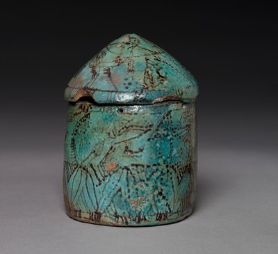 Pyxis com tampa, final do Império Médio ao início do Novo Império, c.1901-1525 AC de Unbekannt