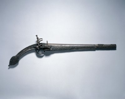 Pistola Miquelet-Lock de cauda de rato, Balcãs, entre o final do século XVIII e o início do século XIX de Unbekannt