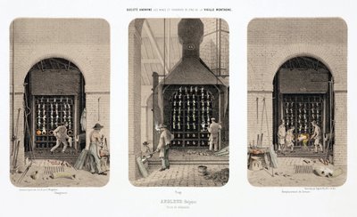Processamento de Matérias-Primas, Fornos de Redução de Metalurgia, Fábrica de zinco, Angleur, Bélgica de Unbekannt