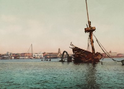 Restos del USS Maine, Havana (foto) de Unbekannt