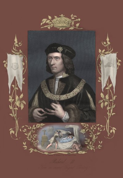Ricardo III Rei de Inglaterra (imprimir) de Unbekannter Künstler