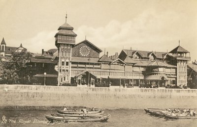Royal Bombay Yacht Club RBYC, Bombaim, c1900s (foto) de Unbekannter Künstler