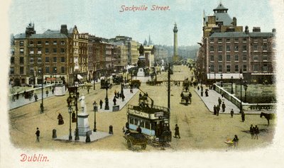 Sackville Street, Dublin de Unbekannter Künstler
