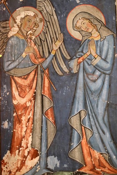 Igreja Protestante de Saint-Pierre-le-Jeune, Fresco, Estrasburgo, França. de Unbekannter Künstler