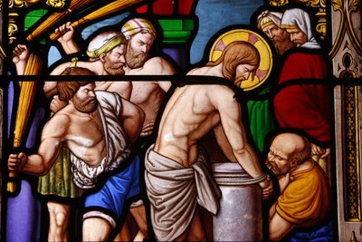 Igreja de São Aignan A Paixão de Cristo, Chartres, França de Unbekannt