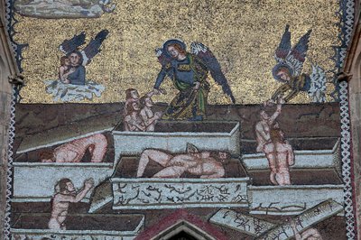 Catedral de São Vito; Mosaicos do Juízo Final; Praga República Checa de Unbekannt