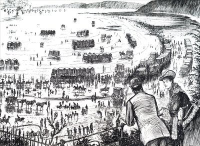 Praia de Scarborough de Unbekannter Künstler
