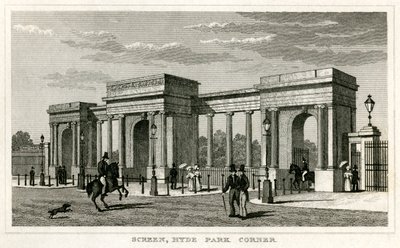 Tela, Hyde Park Corner de Unbekannt