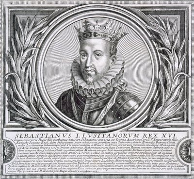 Sebastião de Portugal (litho) de Unbekannt