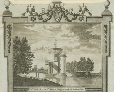 Shugborough - Templo dos Ventos: gravura, nº [c 1770] de Unbekannt