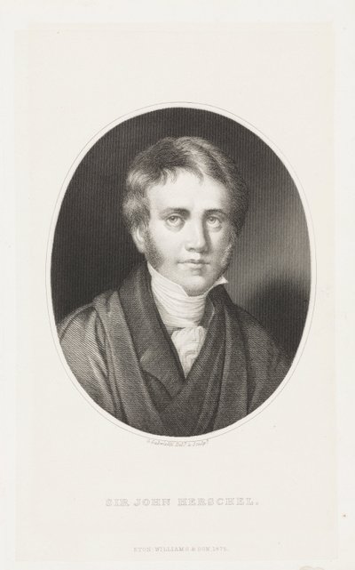 Sir John Herschel, astrónomo e cientista inglês de Unbekannt