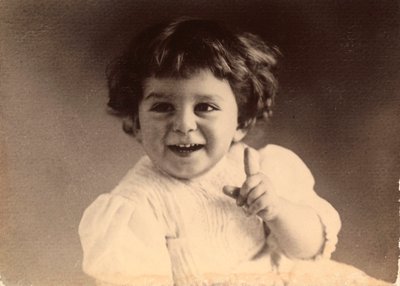 Bebê sorridente de Unbekannt