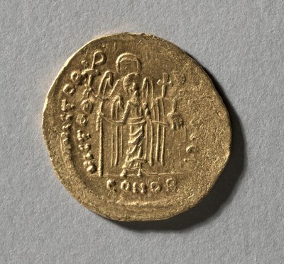 Solidus de Maurice Tiberius, 583-602 de Unbekannt