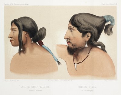 Índios sul-americanos, c 1843-1847 de Unbekannt