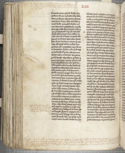 Santo Agostinho de Hipona &39;Opera&39;, c.1200 (caneta e tinta sobre pergaminho) de Unbekannt