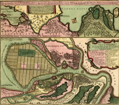 São Petersburgo, Rússia de Unbekannter Künstler