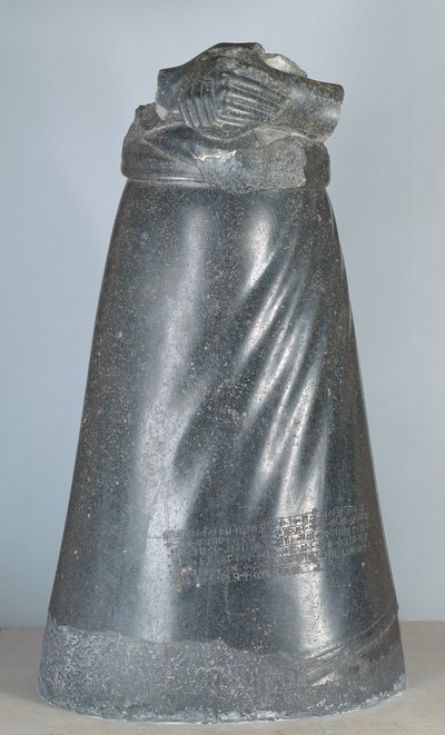 Estátua de Manishtusu, Rei de Akkad, Período Akkadiano, c.2250 a.C. (diorito) de Unbekannt