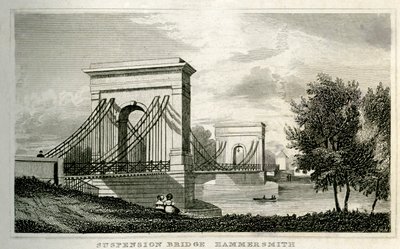 Ponte de Suspensão, Hammersmith de Unbekannt