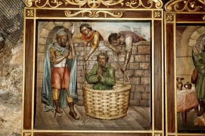 Síria - Damasco. Capela das Ananias (Hanani). Detalhe de Benjamin Baud