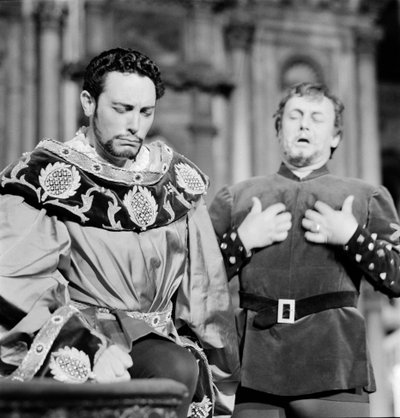 TEATRO LA FENICE: OTELLO - OS CANTORES DE ÓPERA MARIO DEL MONACO - PALAZZO DUCAL - VENEZA - 1960 de Unbekannt