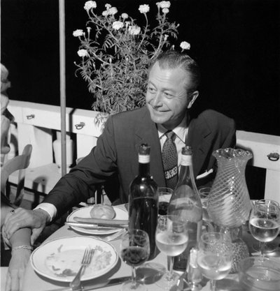 O ATOR, DIRETOR ROBERT YOUNG EM VENICE LIDO - 1954 de Unbekannt