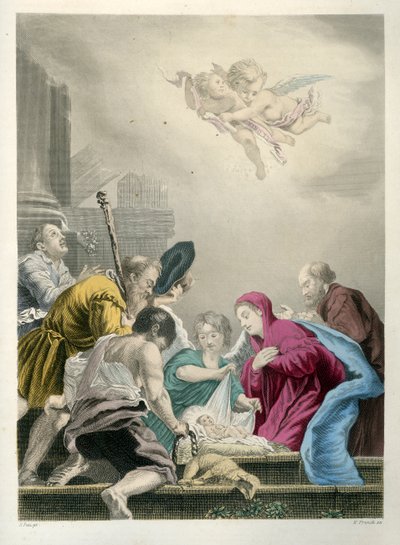 A adoração de Cristo - Bíblia, Novo Testamento de Unbekannter Künstler